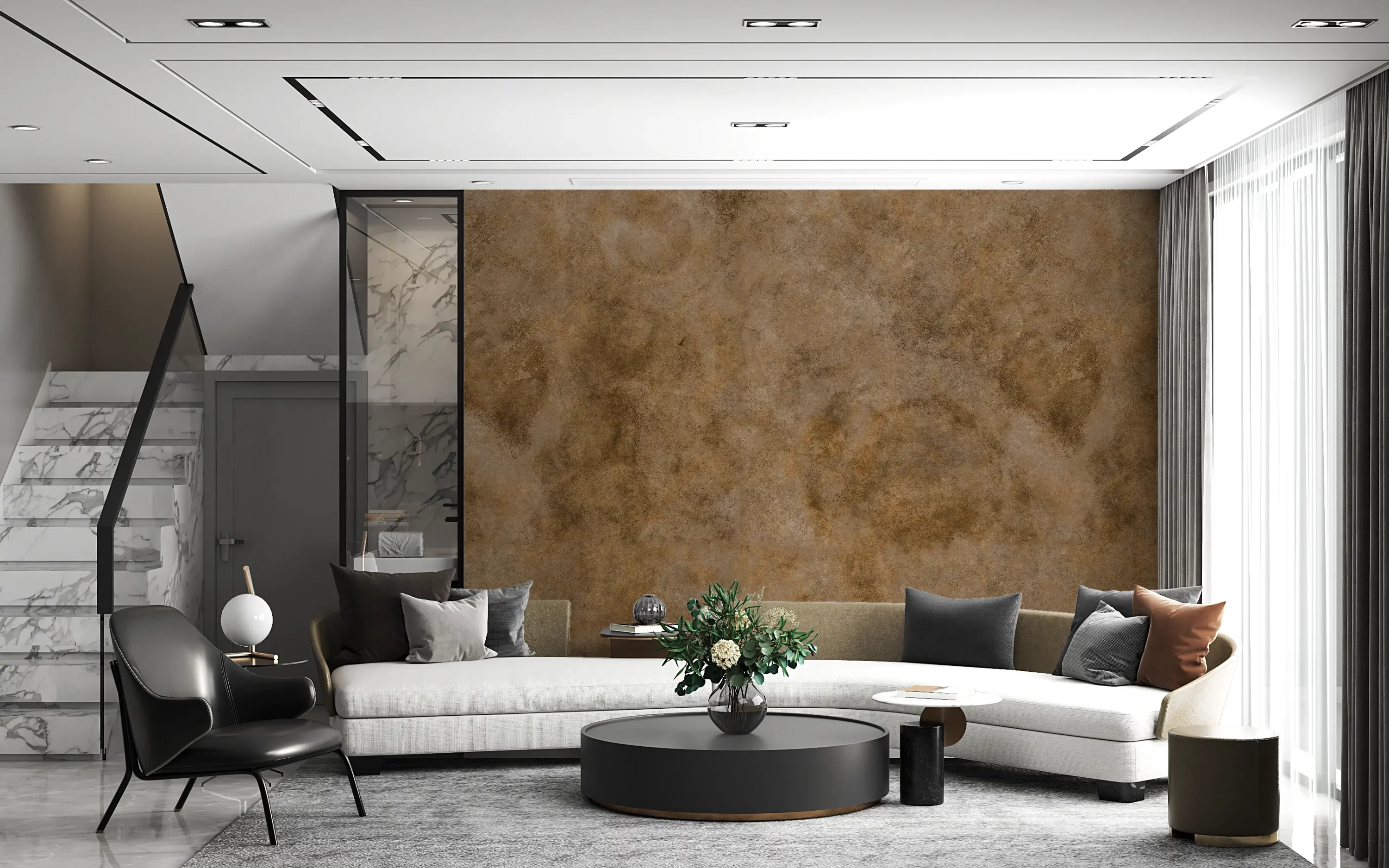 Kőhatású Matt Falpanel 280x112cm Stone Series 51003 - Image 6