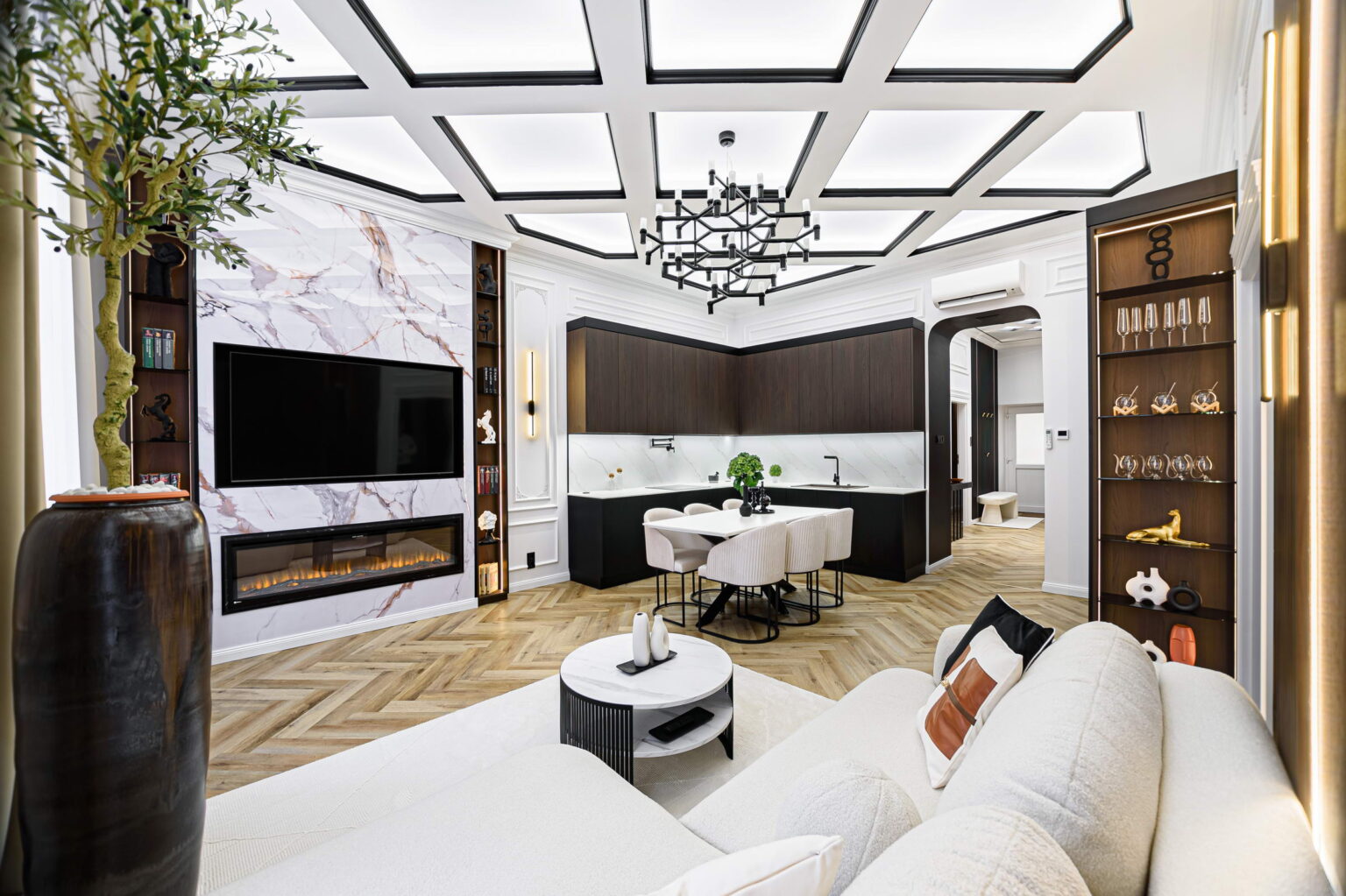 Márvány mintás falpanel QWALLZ 2