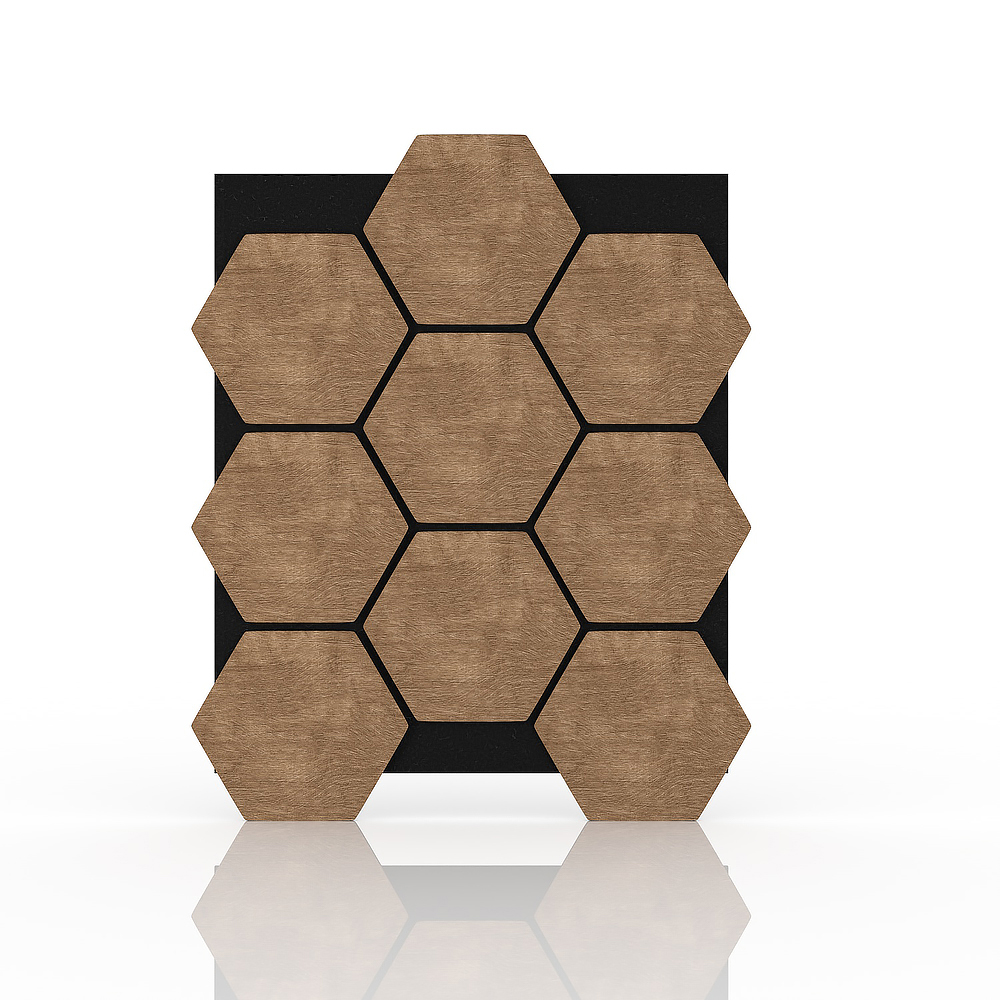 Zenvia Design akusztikus falpanel Hexagon (13)