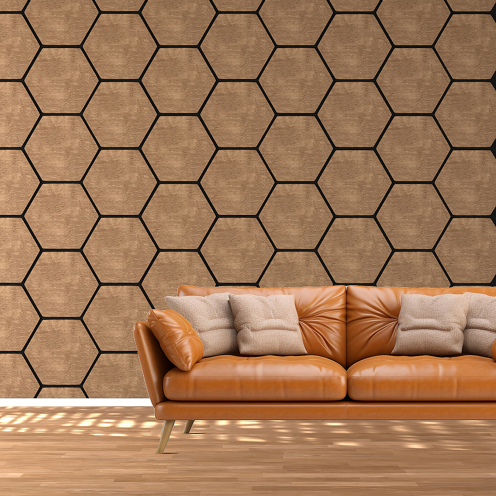 Zenvia Design akusztikus falpanel Hexagon (12)