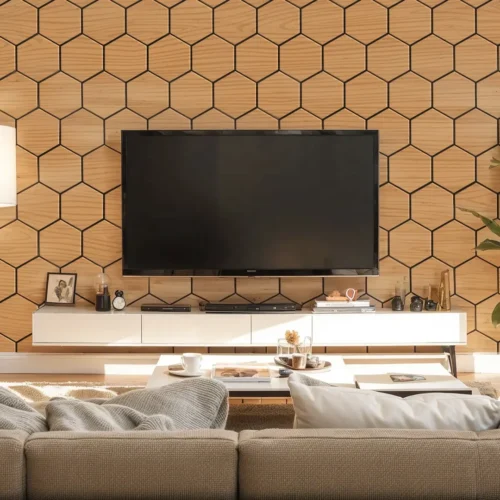 Zenvia Design Hexagon Akusztikus Falpanel (25)
