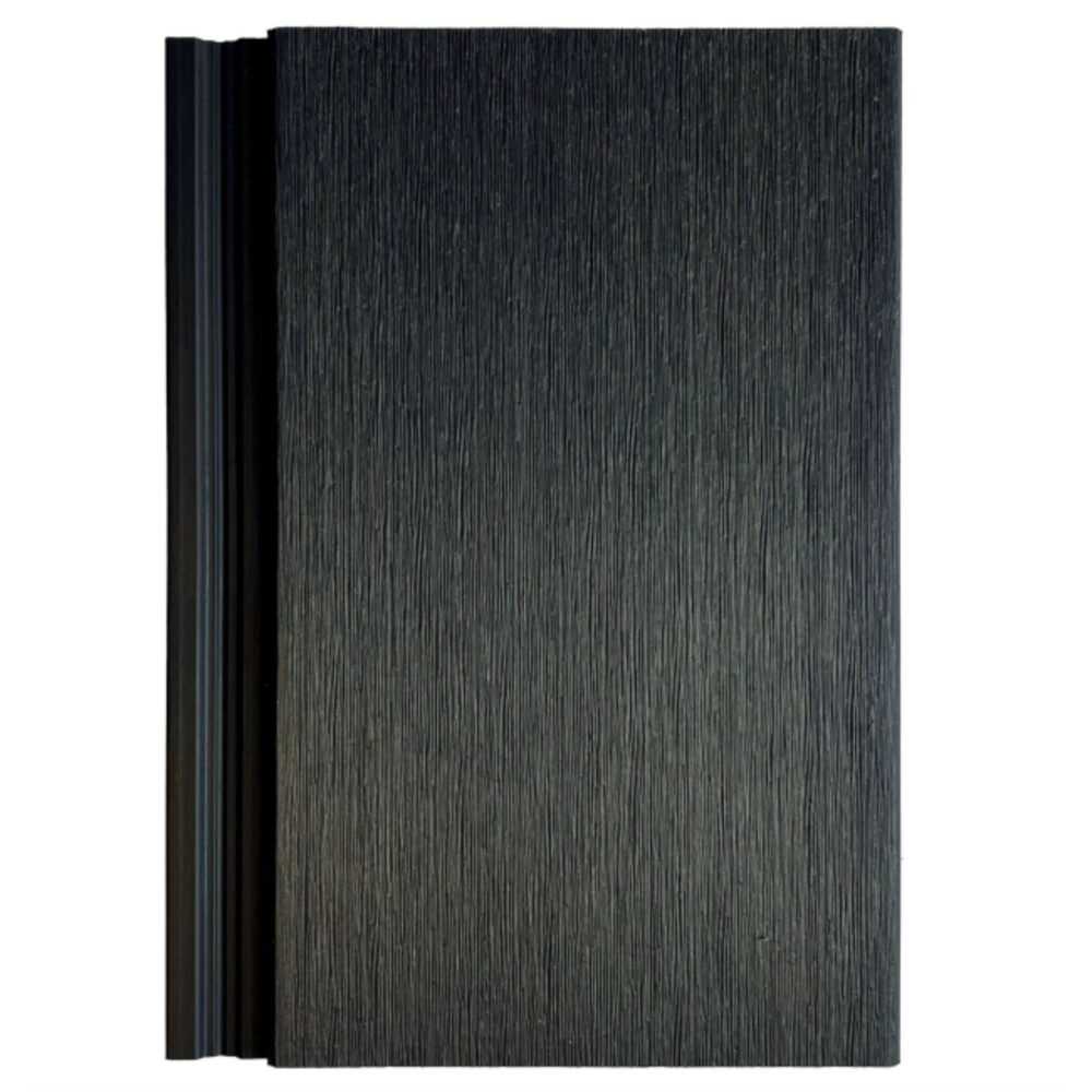 Carlos Ezüstszürke kültéri WPC falburkolat panel elölnézet