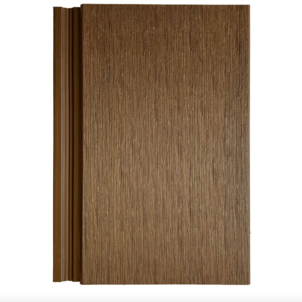 Carlos Teak kültéri WPC falburkolat panel – teljes felület