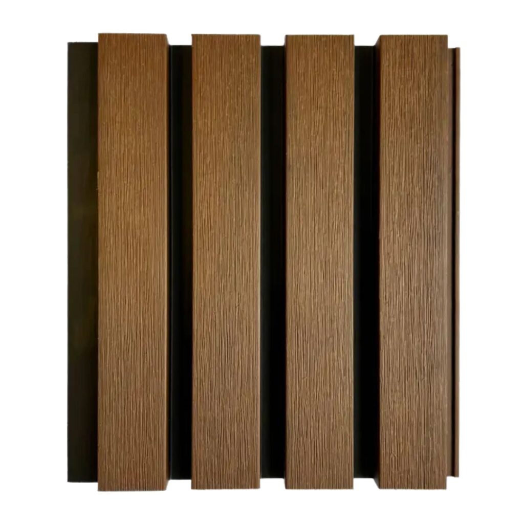 Bruno Diófa/Fekete WPC falburkolat- felső nézetből