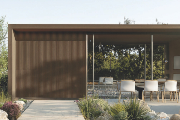 Leo kültéri WPC falpanel enteriőr kép