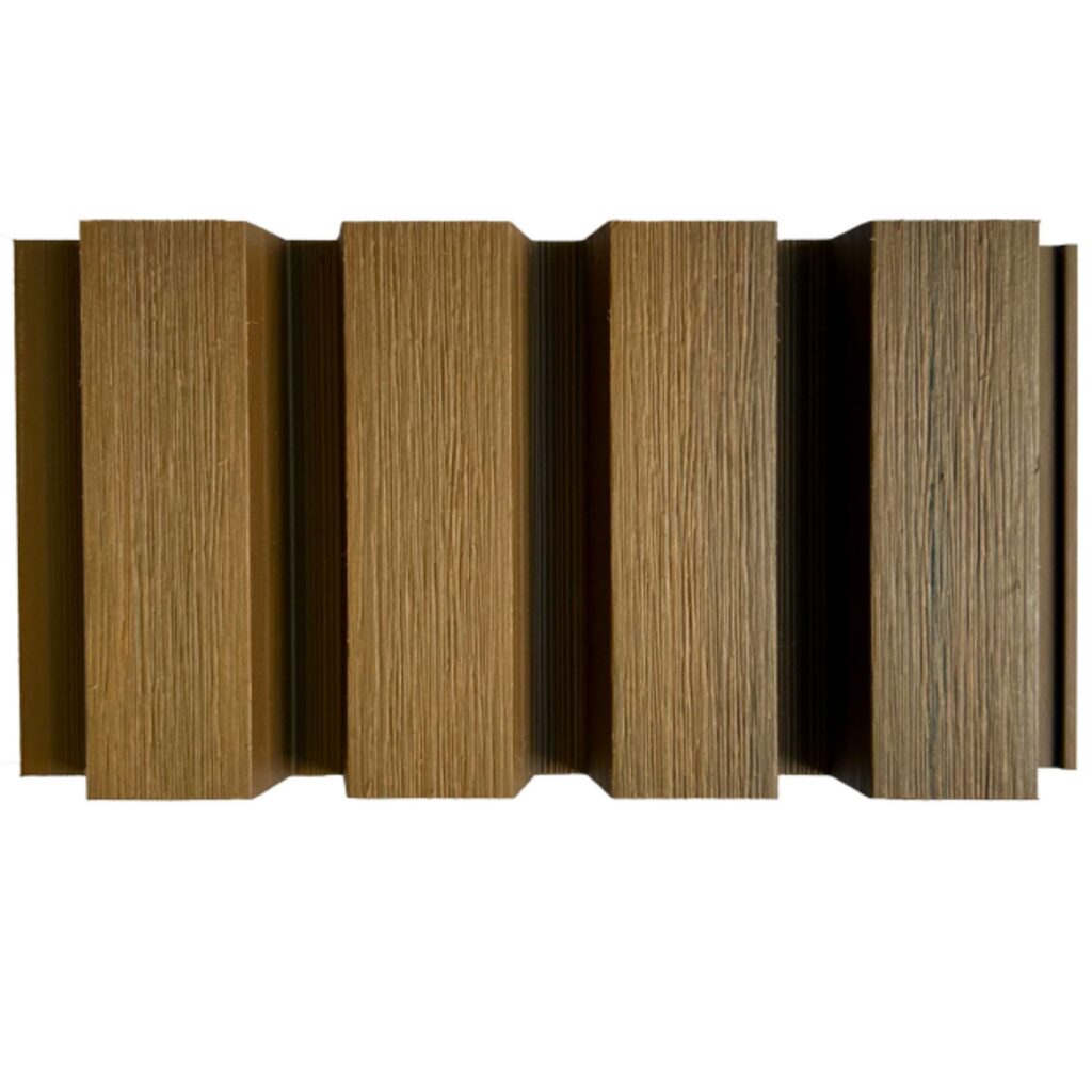 Leo Teak WPC falburkolat - felső nézetből