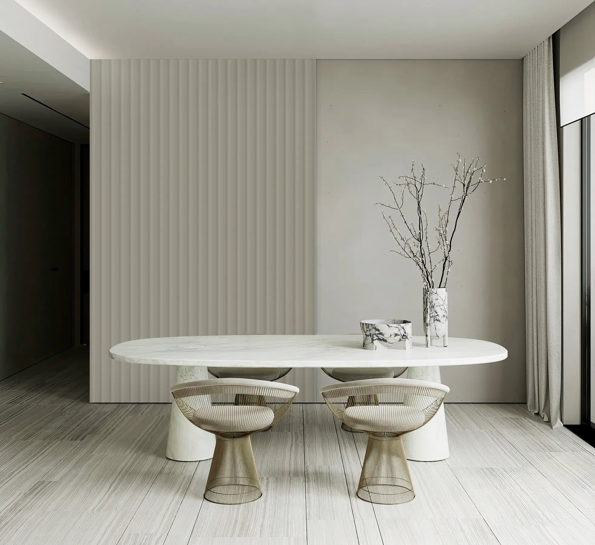 Lamelio Velutto-dessert-beige falpanel