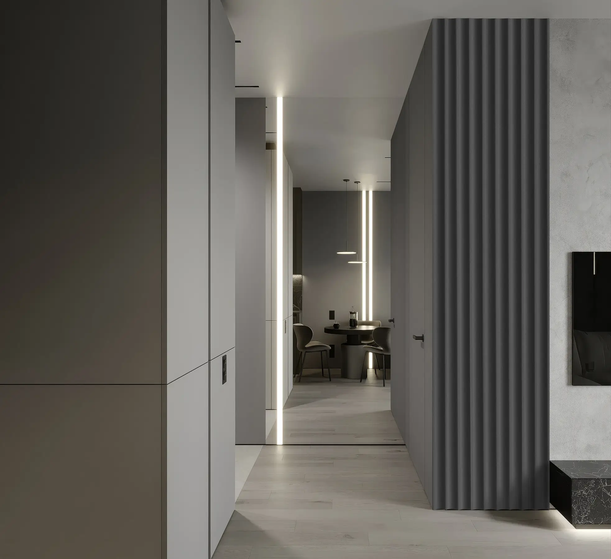 Lamelio Velutto falpanel shadov grey