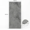Graphite SM-8006 SPC falpanel méretei: 122 × 280 cm, 3 mm vastag