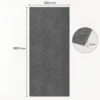 Silver Stone SM-8009 SPC falpanel méretei: 122 × 280 cm, 3 mm vastag