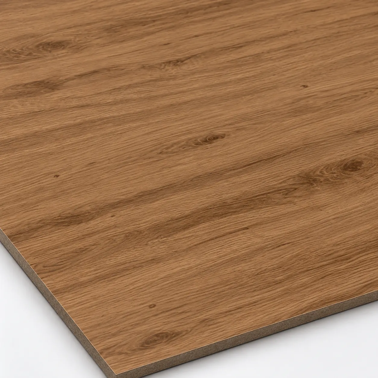 Wood Series MX05 fahatású falpanel barna faerezetű felületének közeli részlete
